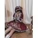 Alice Girl Bear Castle Low Waist One Piece(1st Pre-Order/4 Colours/Full Payment Without Shipping)